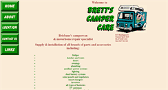 Desktop Screenshot of brettscampercare.com.au